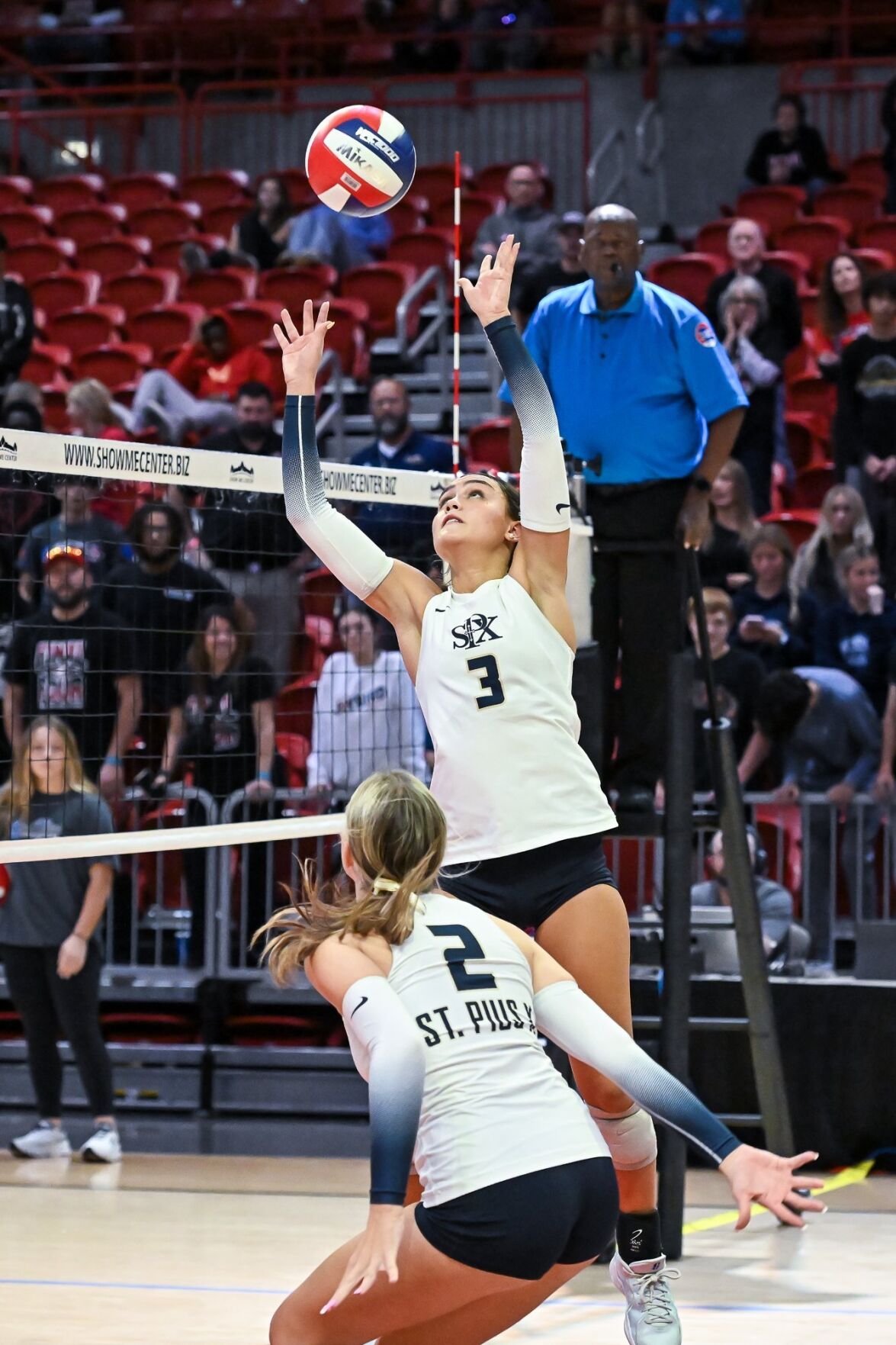 11/7/24 - Girls Volleyball - C4 Champ - St Piux X vs Jefferson City